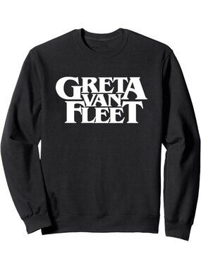 Cozy White Logo Sweatshirt | Trendy Graphic Pullover for Music Lovers